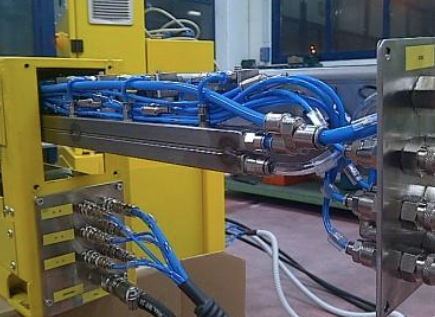 Spray System w pozycji roboczej